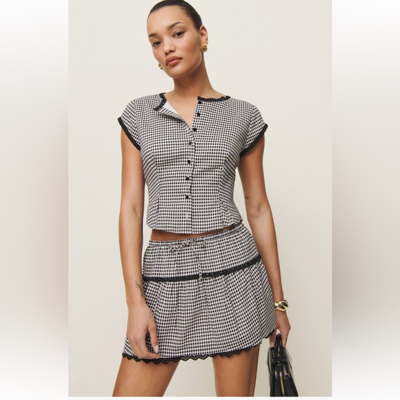NWT Reformation Valetta Two Piece Dress Size 4 - Picture 1 of 7